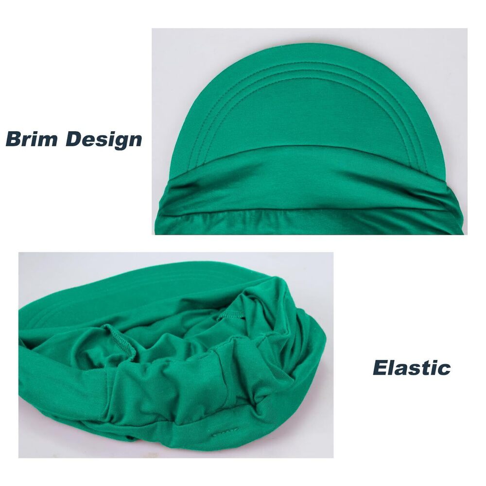 3019 4 Pcs Soft Bamboo Baseball Cap , Chemo Hats for Hair Loss - Picture 2 of 7